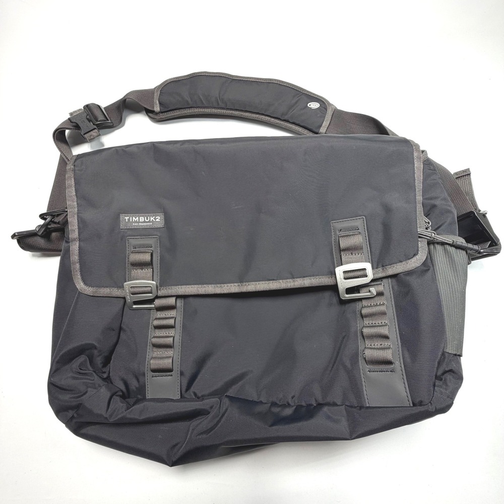 Timbuk2 Messenger Bag Laptop Briefcase Black Travel Work Crossbody